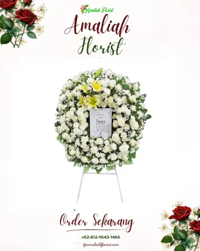 Krans Bunga Duka Cita di Cipanengah